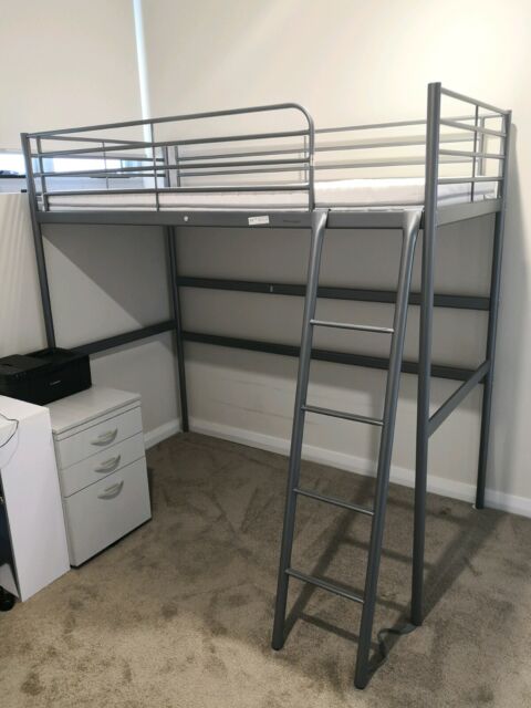 Free Delivery Ikea Svarta Loft Bed Mattress Included Beds Gumtree Australia The Hills District Carlingford
