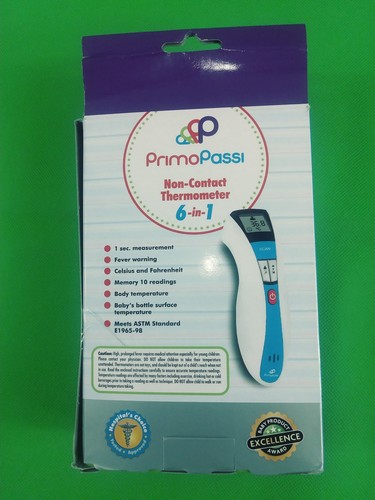 Primo Passi New 6-in1 Quick 1 Second No-Touch/Non Contact Multifunction Digital