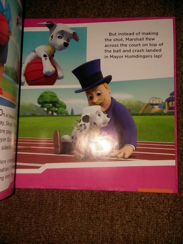 NICKELODEON PAW PATROL Pups Save A Basketball Game (Hardcover 2018) New