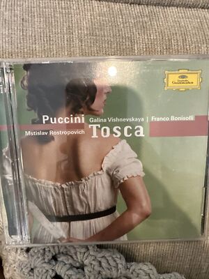 Puccini Tosca Mstislav Rostropovich 2005 Opera 2 CDs set
