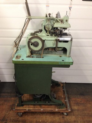 REECE  101 BULLDOG 3/4 KEYHOLE BUTTONHOLE CHAINSTITCH INDUSTRIAL SEWING MACHINE