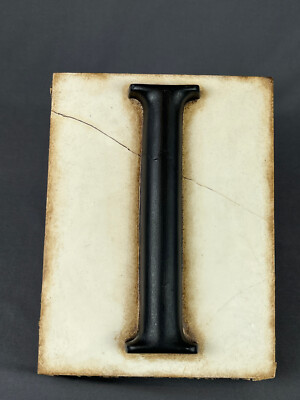 Sid Dickens Scribe Collection SC-I Letter 'I' Memory Block Wall Art 8'' x 6''