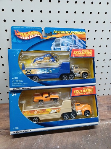 2 Hot Wheels Pavement Pounder Sets | eBay