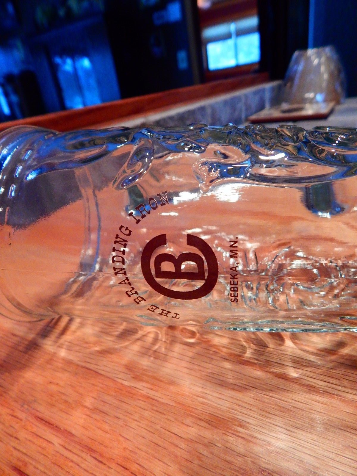 SEBEKA ,MINNESOTA,THE BRANDING IRON, BEER BOOT