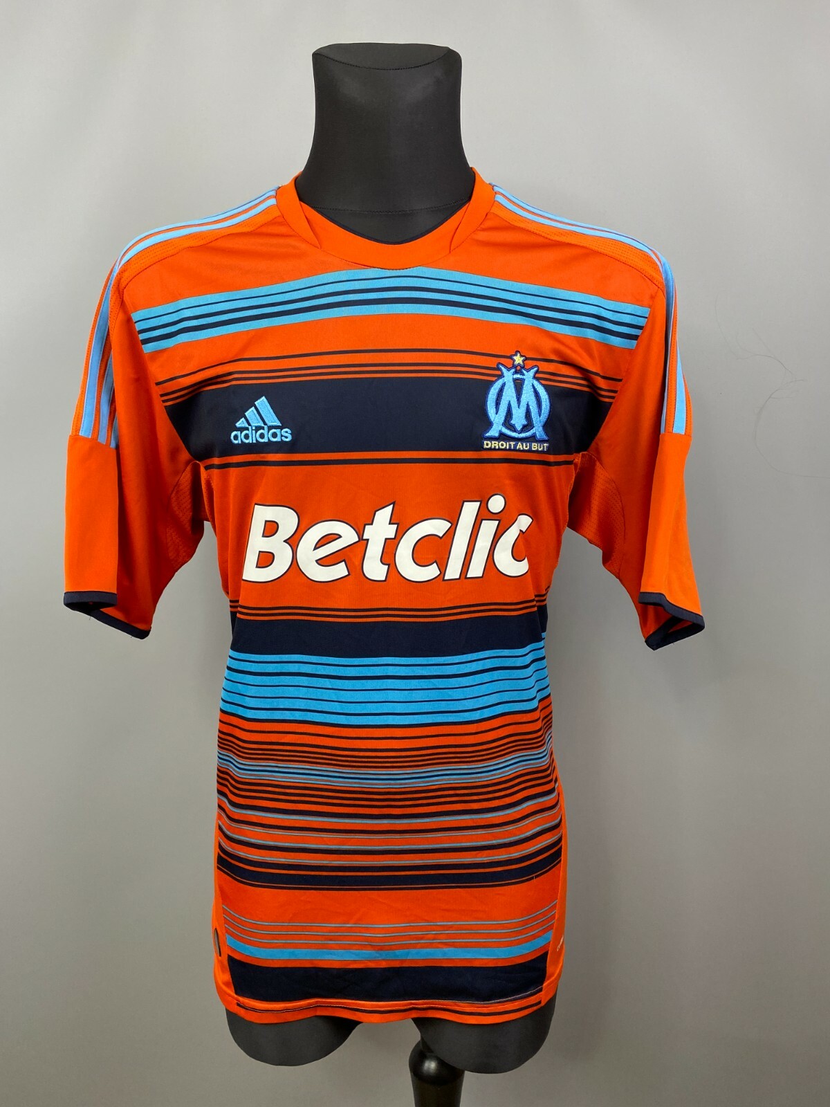 ウェア 00s adidas \"Olympique Marseille\" 2004-05 Olympique Marseille adidas Hooded Rain Jacket - 8/10