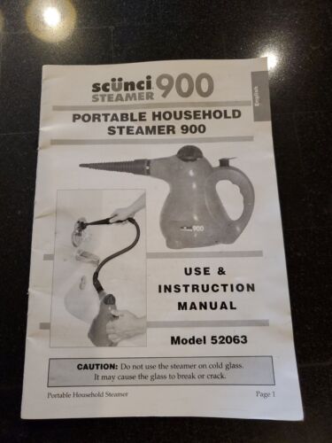 Instruction Manual Only Ss-900 Preowned