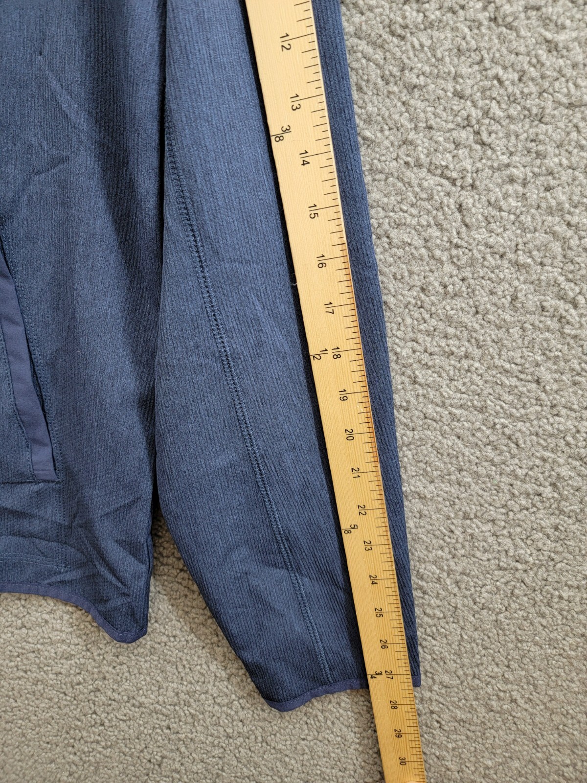 BASS OUTDOOR Full Zip Trail Jacket Men's L Navy Blazer Mock Neck Long Sleeve - Picture 5 of 17