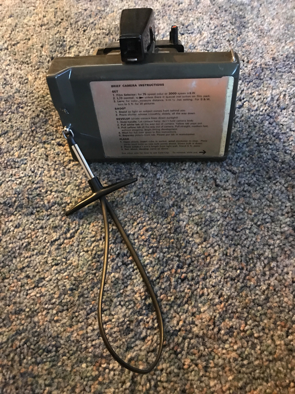 Vintage Polaroid Colorpack II Land Camera Untested