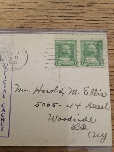 Sons of Confederate Veterans 1932 UCV 42nd Reunion First Day Issued Stamps NICE!