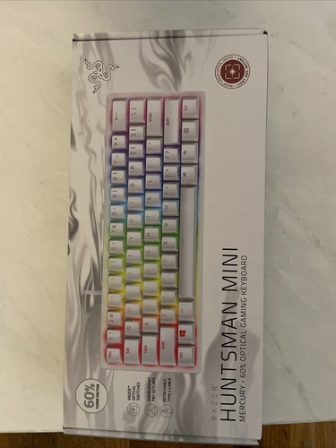 RAZER HUNTSMAN MINI MERCURY・60% OPTICAL Amazon.com: Razer Huntsman Mini (Purple Switch) - Compact 60
