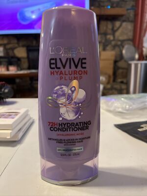 L'Oreal Paris Elvive Hyaluron Plump Hydrating Conditioner 12.6 Fl Oz