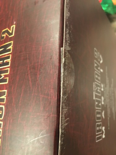 Hot Toys MMS 123 Iron Man 2 Mark IV 4 Tony Stark 12 inch Action Figure NEW