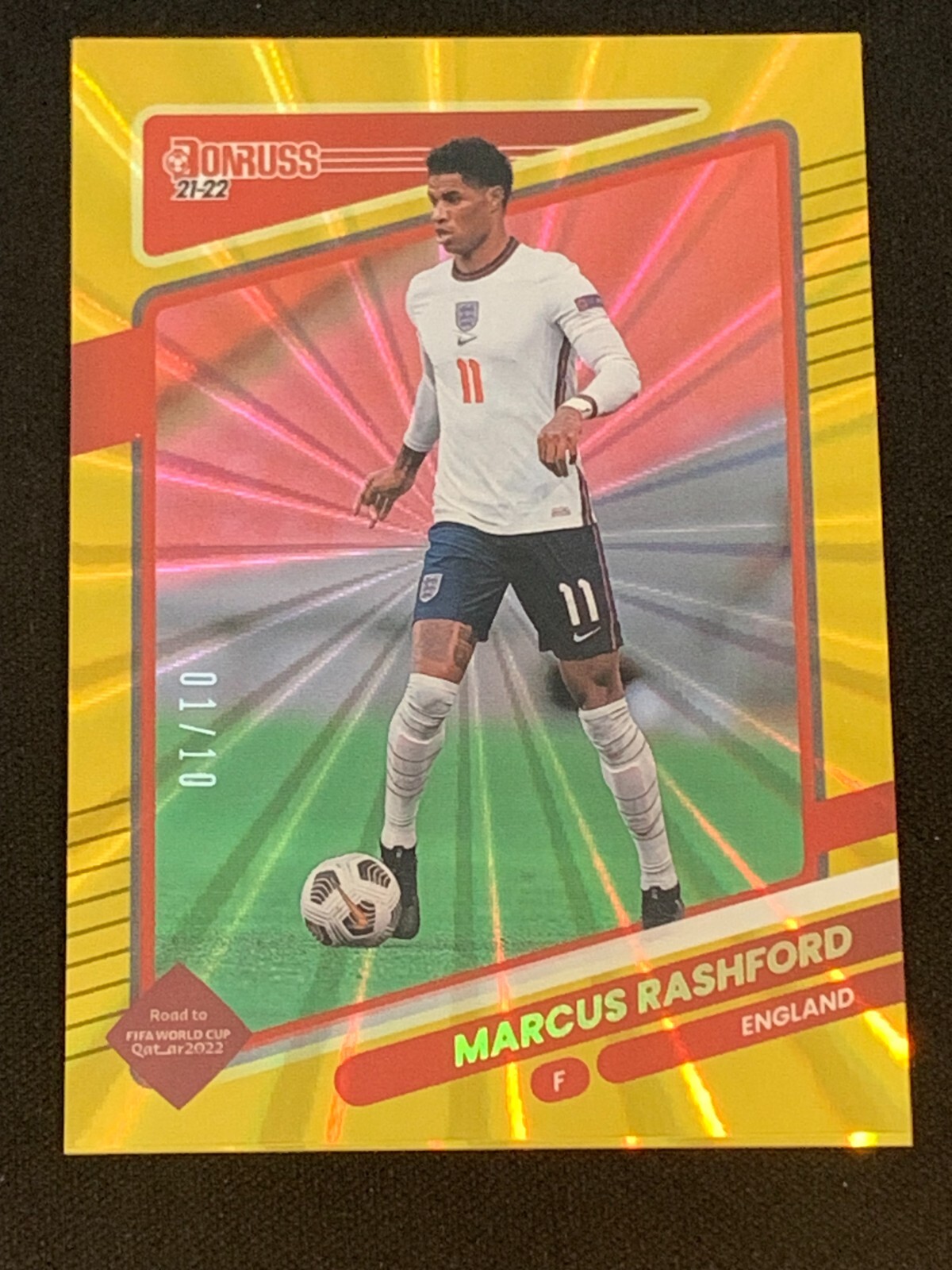 Panini Marcus Rashford PSA 10 125枚限定カード Panini Marcus Rashford PSA 10 125枚限定カード