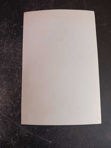 vtg postcard RPPC art adriaen van wesel holy family sculpture real photo Dutch