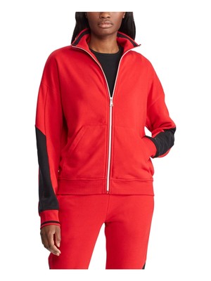 

RALPH LAUREN Женская красная куртка на молнии, Красный, 200783213003