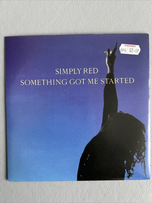 Simply Red - Something Got Me Started 7'' Vinyl Record - 1989 - ( Z )