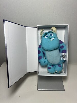 Disney Parks Monsters Inc Sully plush in VHS box Limited Release