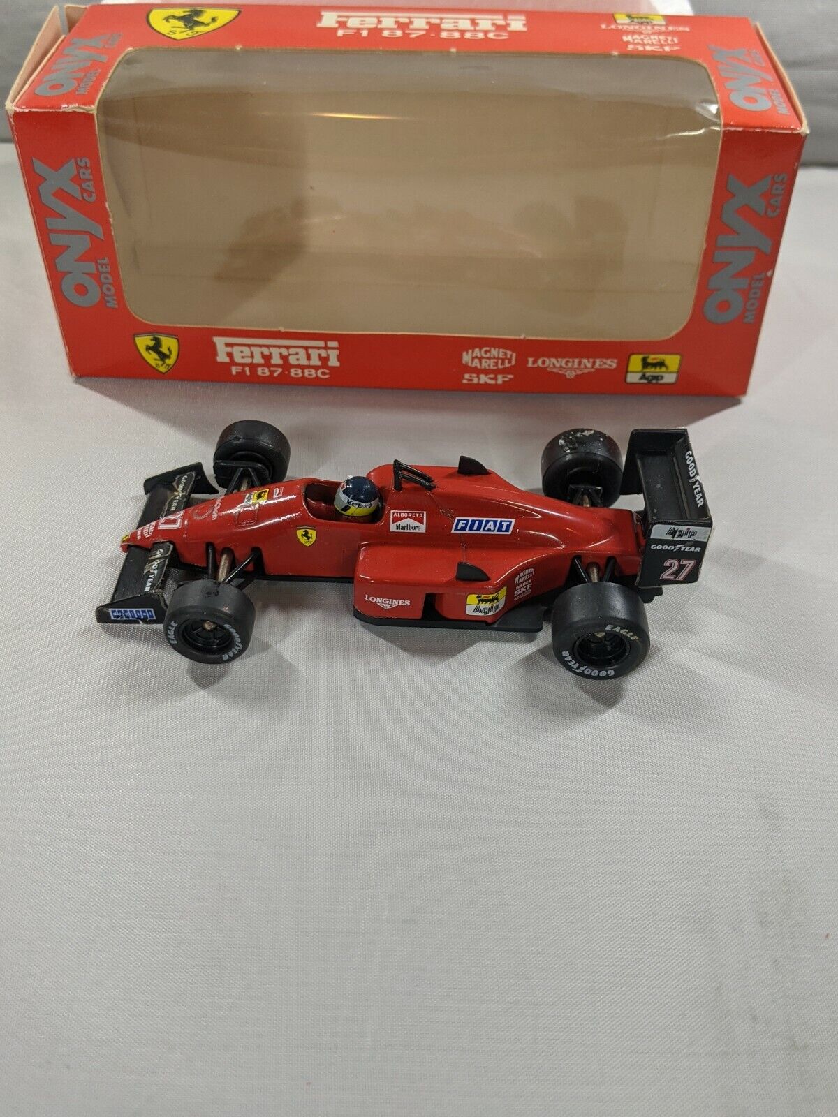 Michele Alboreto, 1987 Ferrari F1 87 88C, Marlboro, 1:43 Onyx, F1, Michele Alboreto, 1987 Ferrari F1 87 88C, Marlboro, 1:43 Onyx, F1,