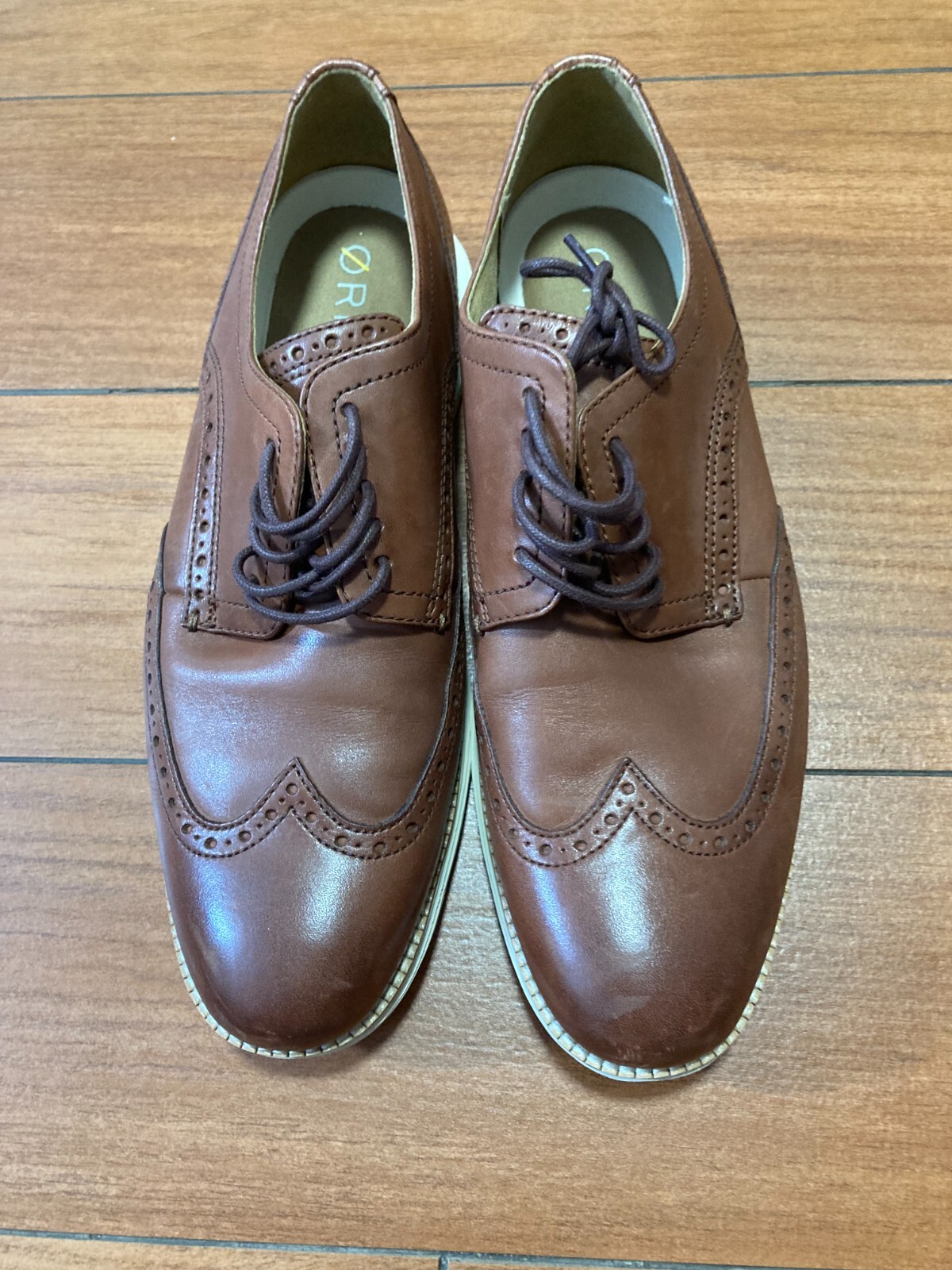 Cole Haan C26471 Men's Brown OriginalGrand Wingtip Oxford Shoes US