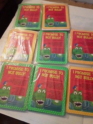 Anti-Bullying Pledge  Cards For Classroom School Resource 