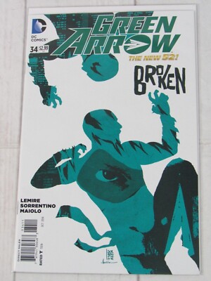 Green Arrow #34 Oct. 2014 DC Comics 