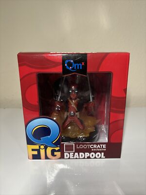 QFig Deadpool Lootcrate Vinyl Figure Marvel QMX 2015