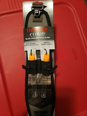 ALLEN THUNDER CLOUD BLACK POWDER RIFLE SLING 2 SPEED LOADERS , STRAPS AND SWIVEL