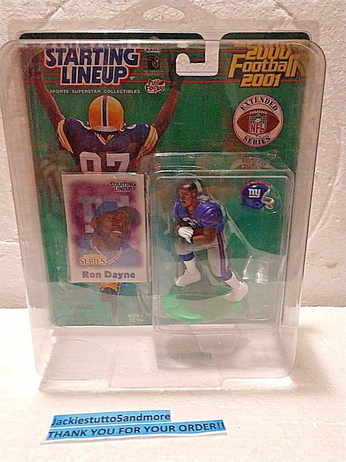 2000 Starting Lineup Ron Dayne NFL New York Giants Action Figure MIP