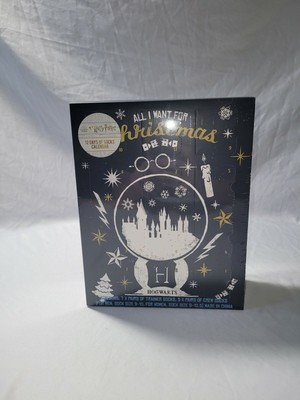 Harry Potter Socks Advent Calendar All I Want For Christmas Hogwarts