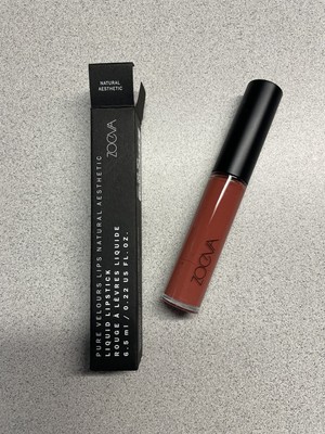 Zoeva Pure Velours Lips Liquid Matte Lipstick In Natural Aesthetic 6.5mL FULL SZ