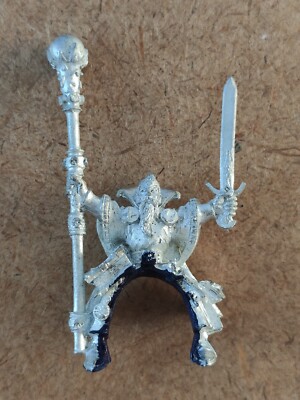 Warhammwer AoS Old World Empire Wizard Mounted Astromancer Metal 