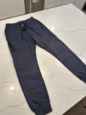 Nike Tech Fleece Jogger Sweatpants  *All Sizes* Obsidian/Black (2nd Gen)