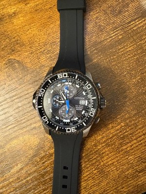 23MM BLACK ECO-DRIVE BAND FOR CITIZEN B741-s066450 E168-S070830