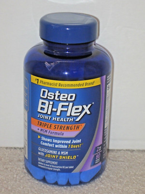 Osteo Bi-Flex Joint Health Triple Strength Glucosamine + MSM Formula, 80 ct