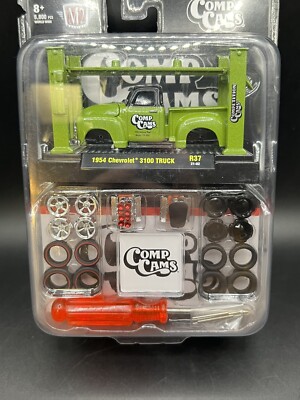 M2 Machines 2021 Model Kit R37 21-02 1954 Chevy 3100 Truck Comp Cams NEW!