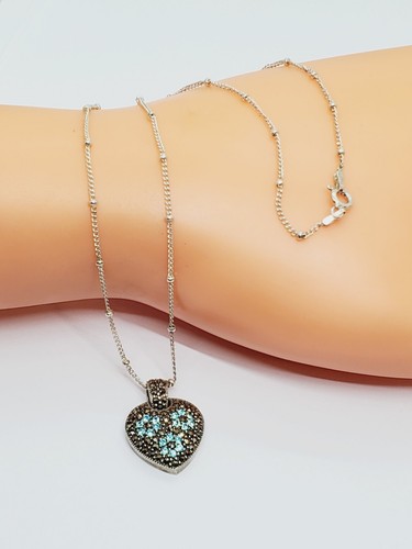 アクセサリー Silver 925 vintage necklace Vintage Unusual 925 Sterling Silver Chain Necklace, Signed