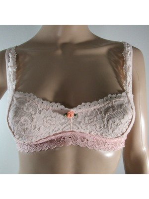 

FREE PEOPLE Intimates Розовый однотонный гламурный бюстгальтер из смеси нейлона Размер, F860F774