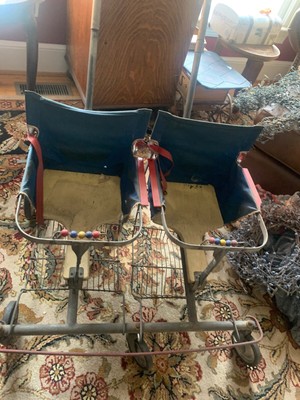 vintage double stroller