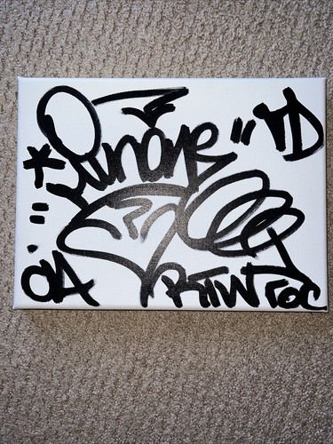 【1点モノ】QP 3 ∴ キャンバス 限定品 graffiti【美品】 $_12.JPG?set_id=880000500F