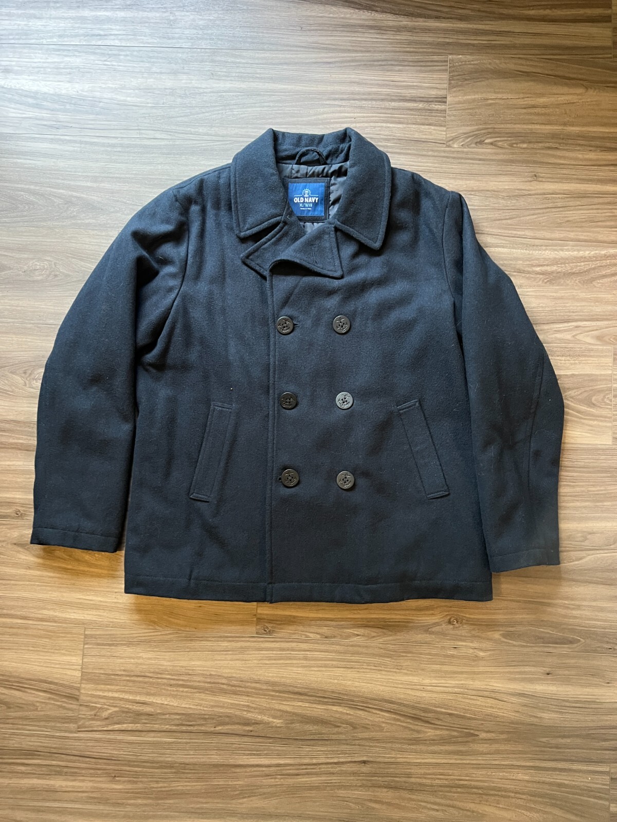Old Navy Jacket Men\u0027s XL OLD NAVY 00s Zip up Wool Jacket 