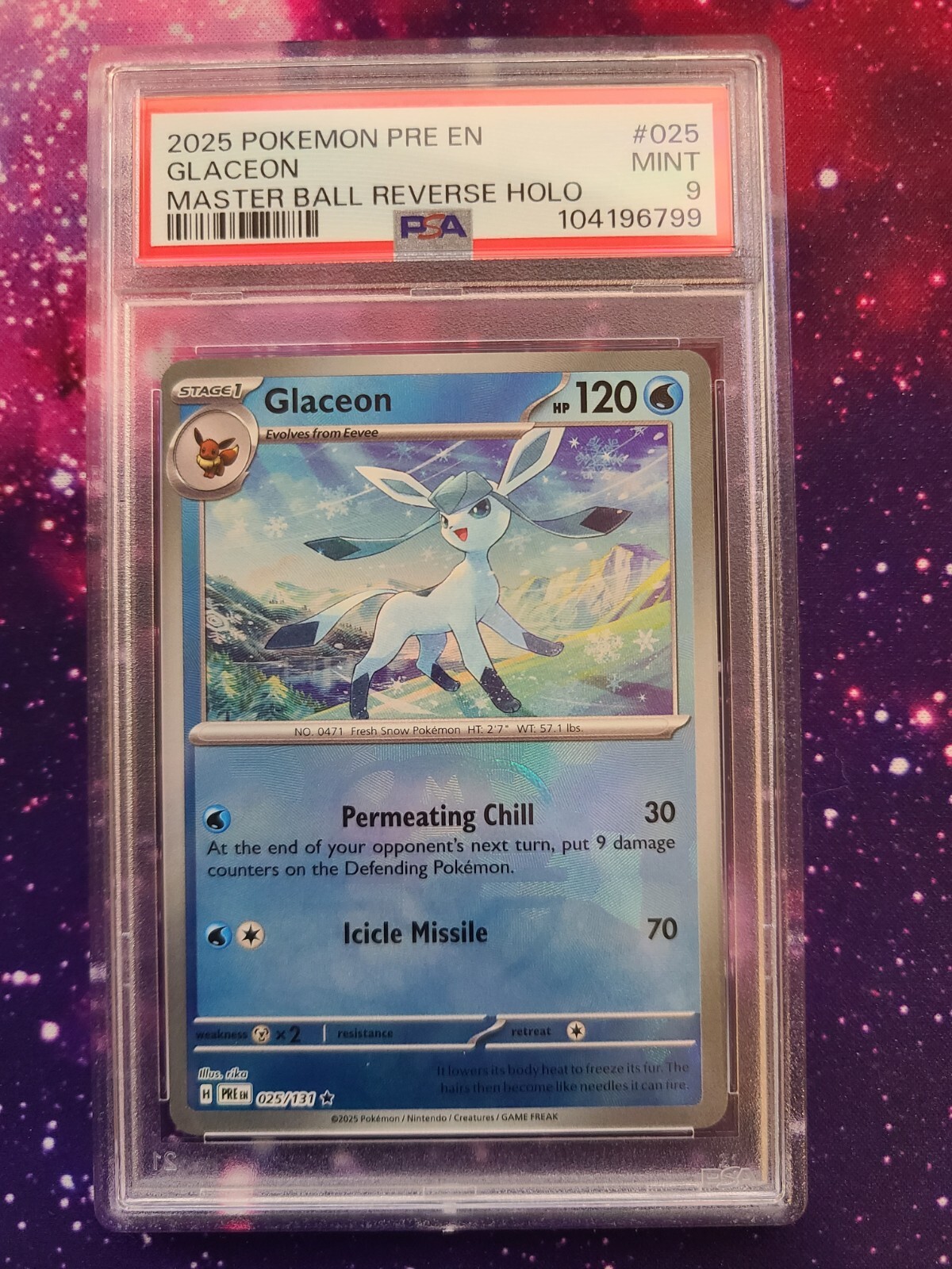 ポケモンカードゲーム Glaceon V PSA10 PSA 10 Glaceon V Pokemon Card 077/069 SR SA Eevee Heroes Alt