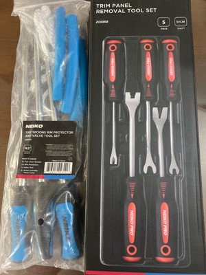 20601A 14.5  Steel Tire Spoons Tool Set, Tire Tools Neiko & Trim Panel Set