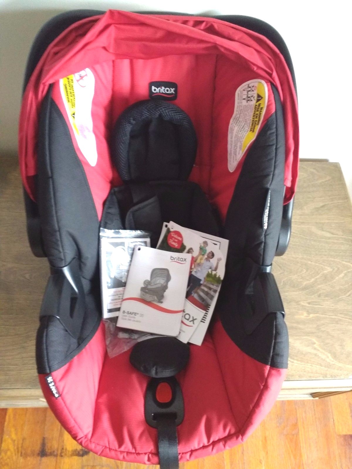 BRITAX B-Safe 35 Elite Infant Car Seat, Red Pepper