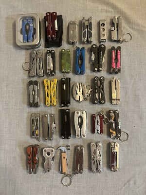 Lot Of 30 Mixed Brand Small Multi Tools Lot #4