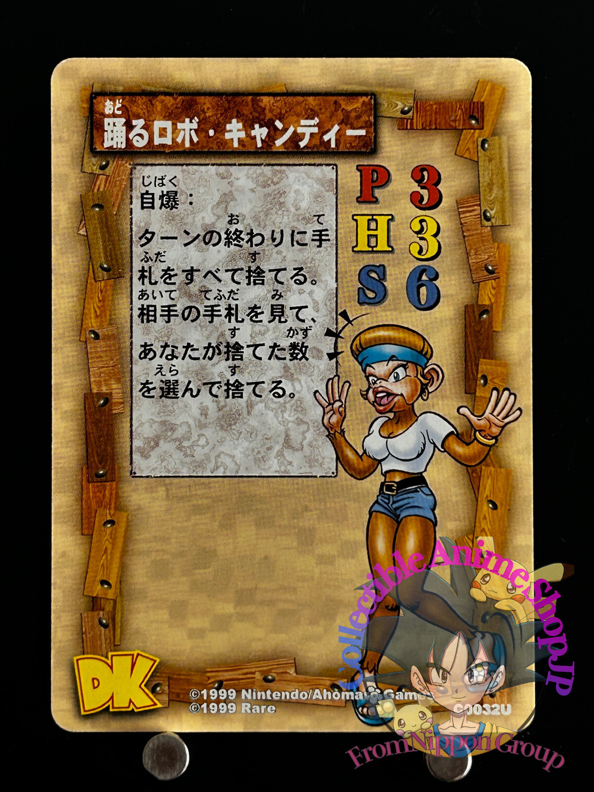 Candy Kong Donkey Kong Card C0032U NINTENDO Japanese TCG