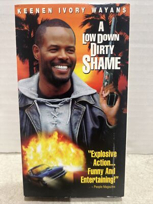 A Low Down Dirty Shame VHS 1995 Keenan Ivory Wayans