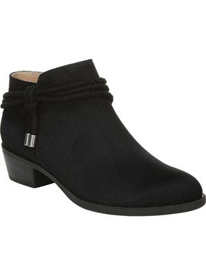 

LIFE STRIDE Женские черные плетеные удобные ботильоны Andrea с круглым носком на блочном каблуке, высота, Черный, F9763F1