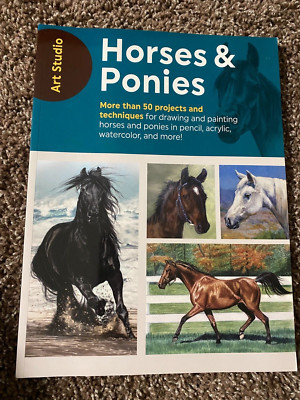 Art Studio: Horses & Ponies: More t..., Walter Foster C