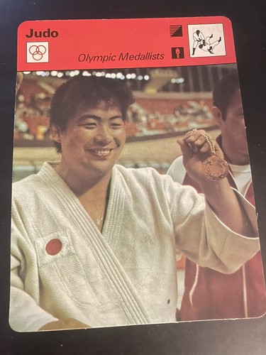 1977-79 Sportscaster Card, #56.08 Judo, H. Uemura, Japan 76 Gold Medalist 1977-79 Sportscaster Card, #56.08 Judo, H. Uemura, Japan 76 Gold Medalist