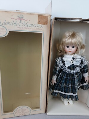 adorable memories genuine porcelain doll
